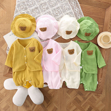 Baby Summer Suspender Pants